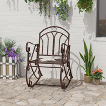 Metal rocking chairs store for sale